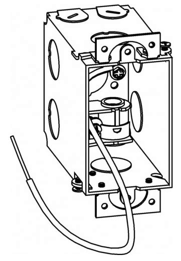 single gang steel switch box mc clamps|Orbit Industries GDB.